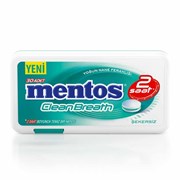 Mentos Clean  Breath Şekerleme 21Gr Yoğun Nane