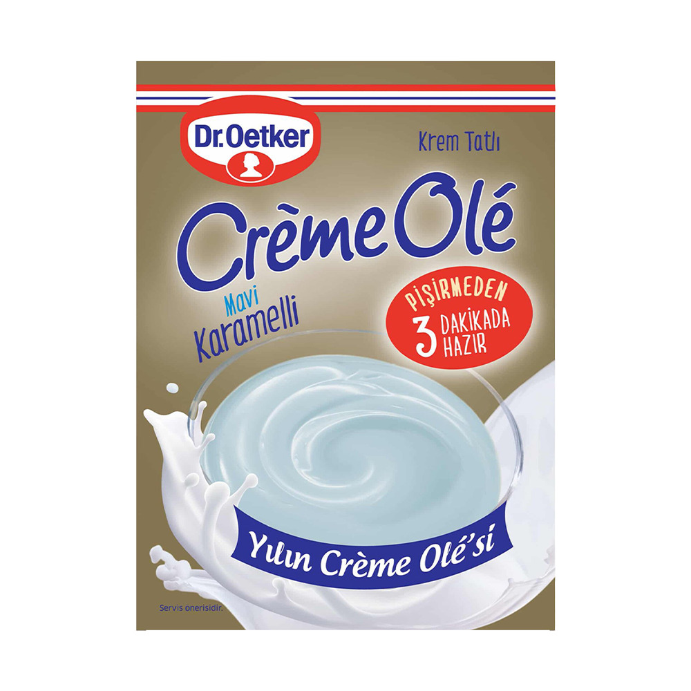 Dr.Oetker Creme Ole Mavi Karamelli 88 Gr
