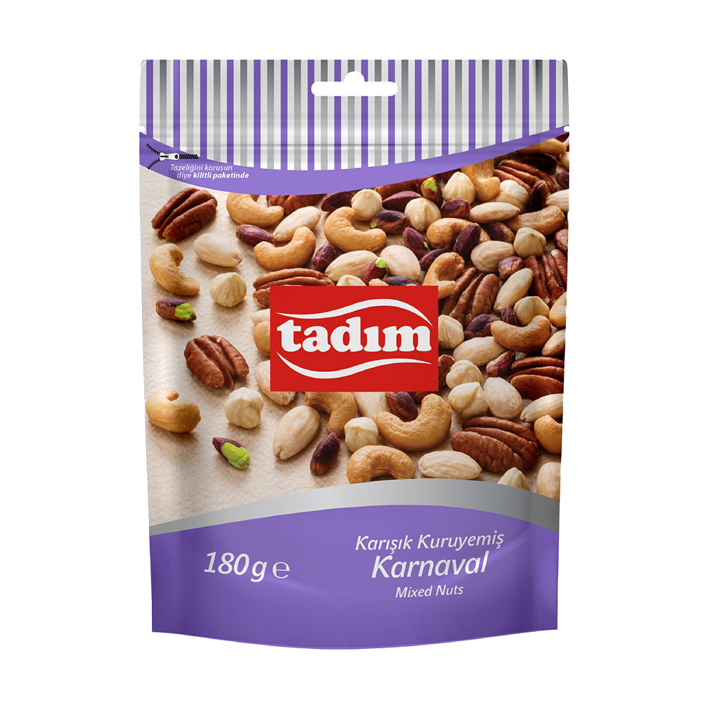 Tadım Karşık Kuruyemiş 180Gr Karnaval