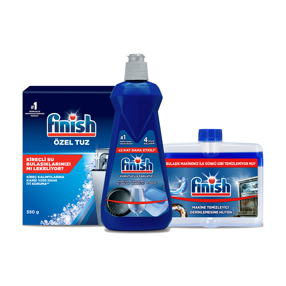Finish Makine Temizleme ve Bakım Seti 