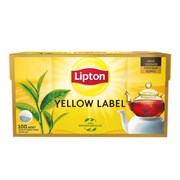 Lipton Yellow Label Yuvarlak Demlik Poşet Siyah Çay 100’lü 320 Gr