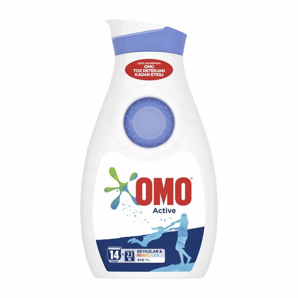 Omomatik Sıvı Deterjan 910Ml Actıve