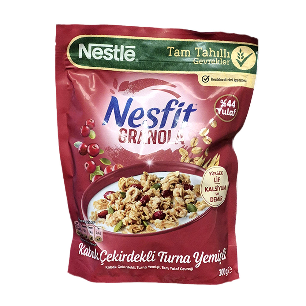 Nestle Nesfit Granola 300 Gr Kabak Çekirdekli Turna Yemişli