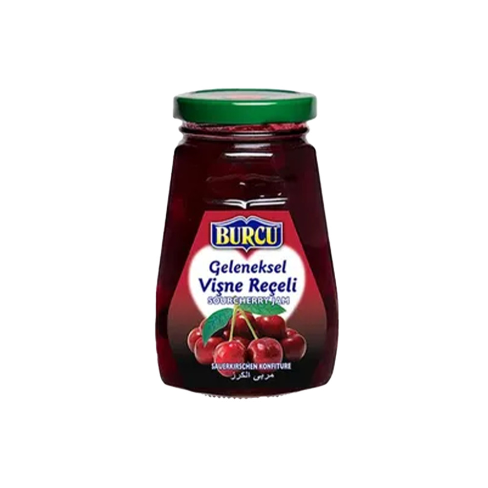 Burcu Şeker İlavesiz Vişne Receli 290 Gr 