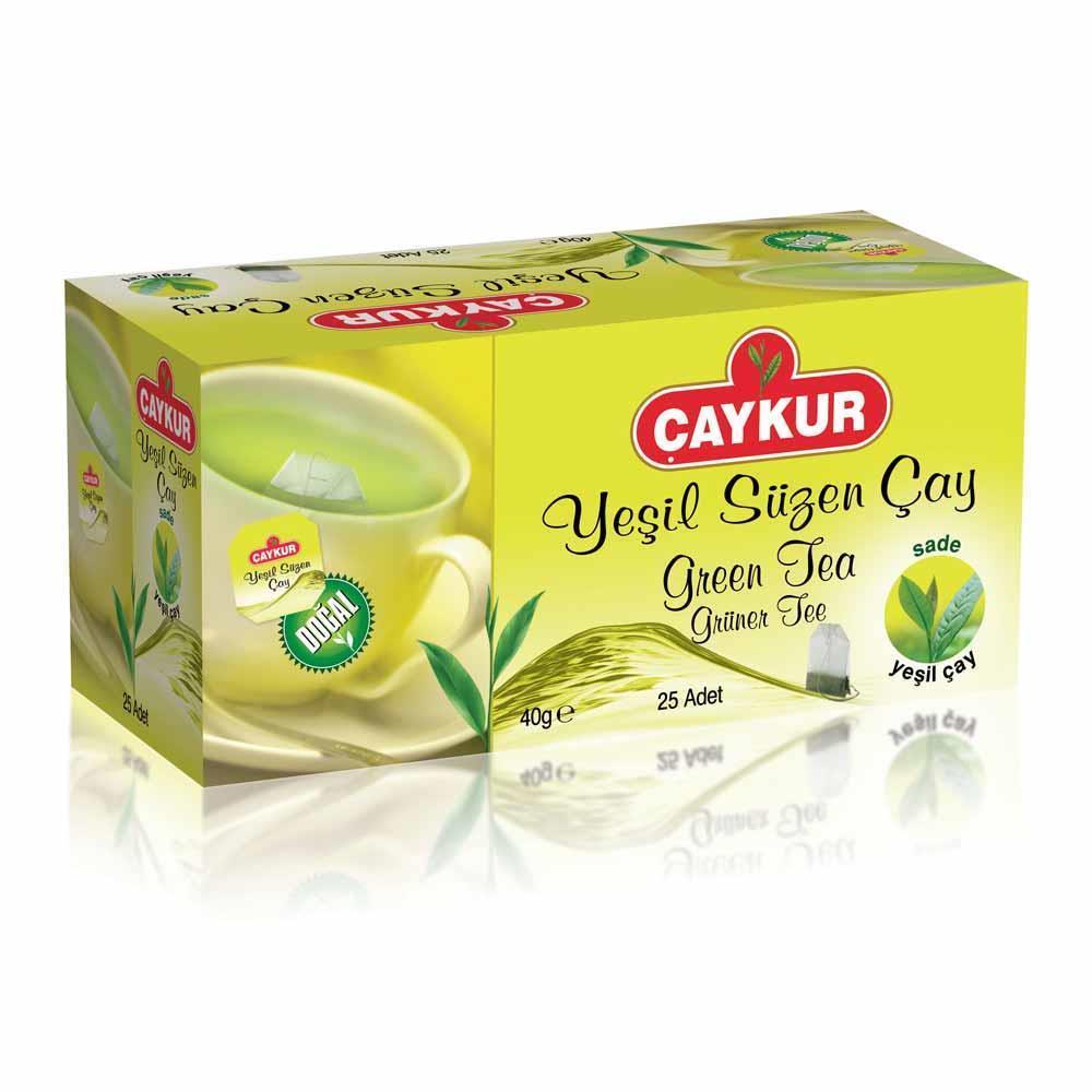 Çaykur Her Dem Yeşil Çay 25’li 40 Gr
