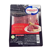 Cumhuriyet Antrikot Dana Pastırma 90Gr Çemeni Sıyrılmış