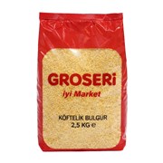 Groseri Köftelik Bulgur 2,5 Kg.
