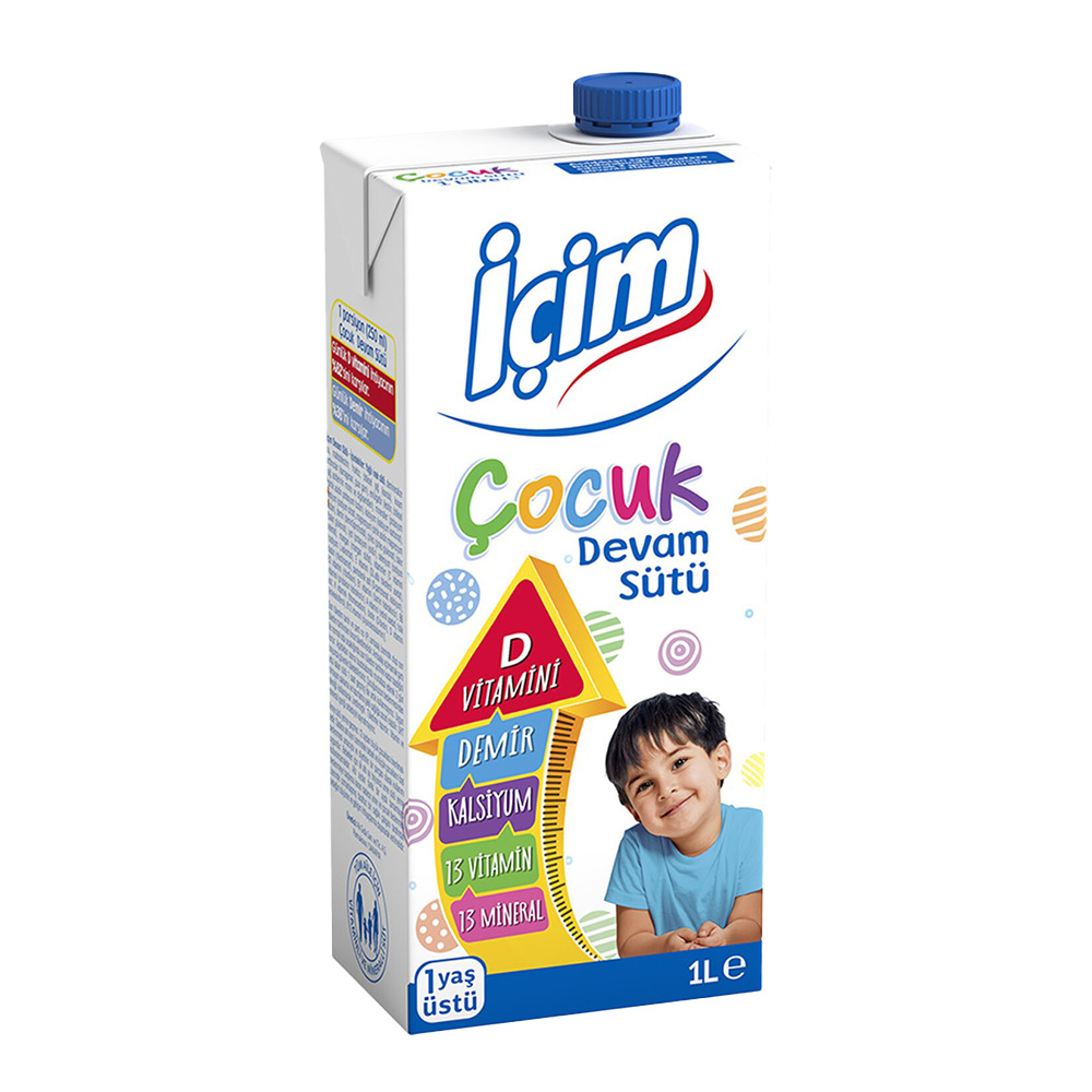 İçim Çocuk Devam Sütü 1Lt 1 Yaş Üstü