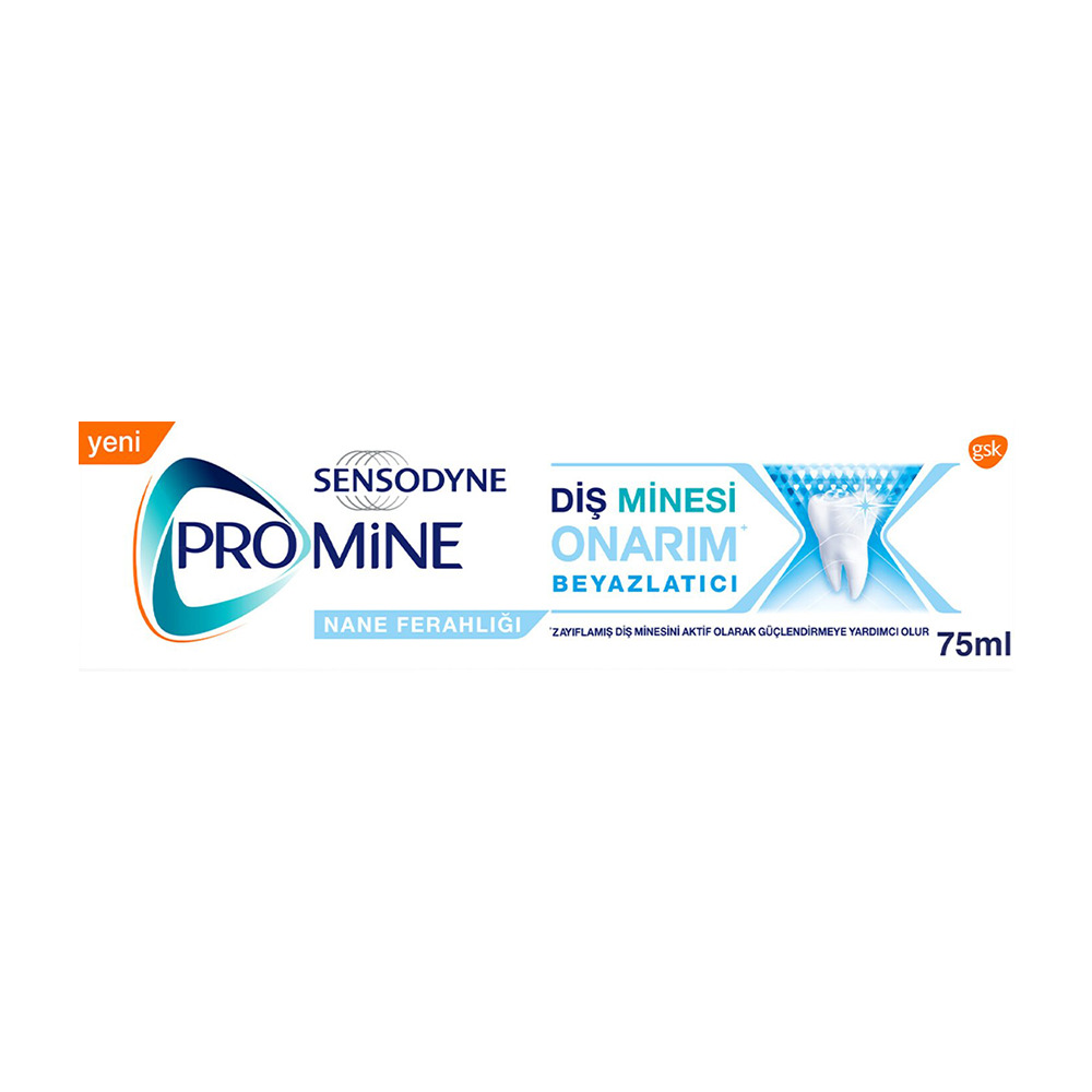 Sensodyne Promine 75 Ml Nane Ferahlığı Diş Minesi Onarım Beyazlatıcı