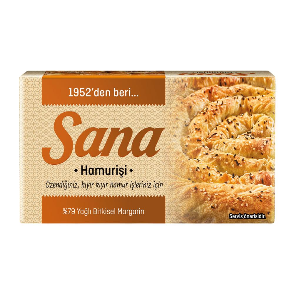 Sana Hamurişi Margarin 250 Gr Paket.