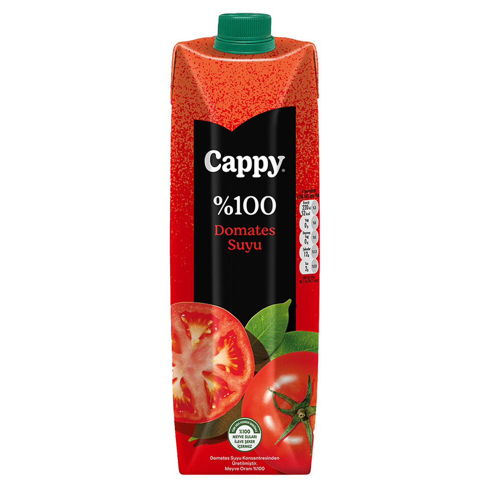 Cappy Domates Suyu 1 Lt Tetra