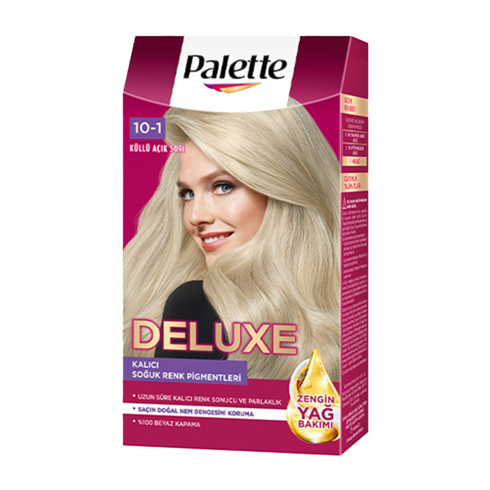 Palette Deluxe Set Boya 10-1 Küllü Açık Sarı 50 Ml.