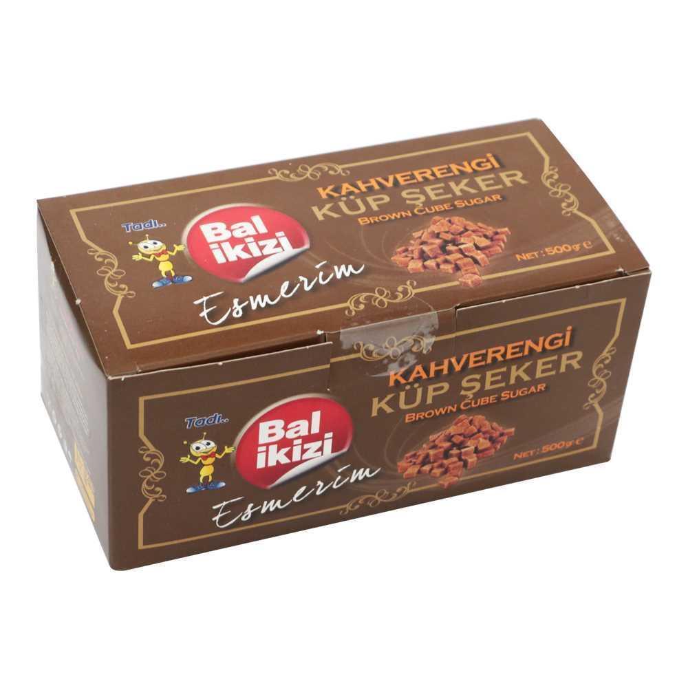 Bal İkizi Esmerim Kahverengi Küp Şeker 500 Gr 