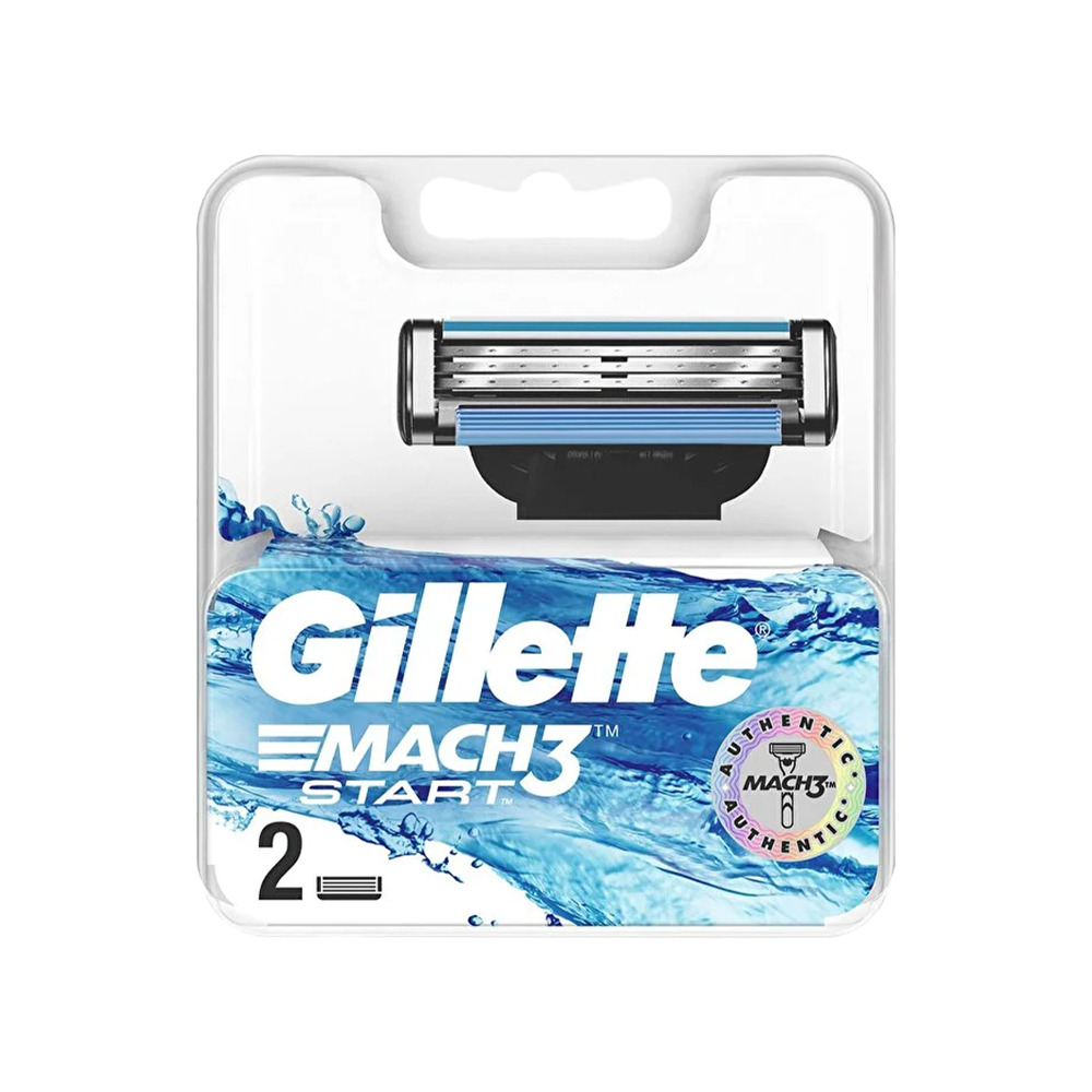 Gillette Tıraş Bıçağı Mach3 Start Yedek 2'li