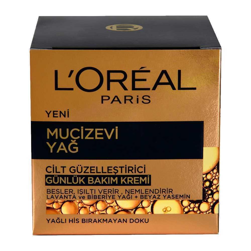 L’Oreal Mucizevi Yağ Günlük Cilt Bakım Kremi 50 Ml