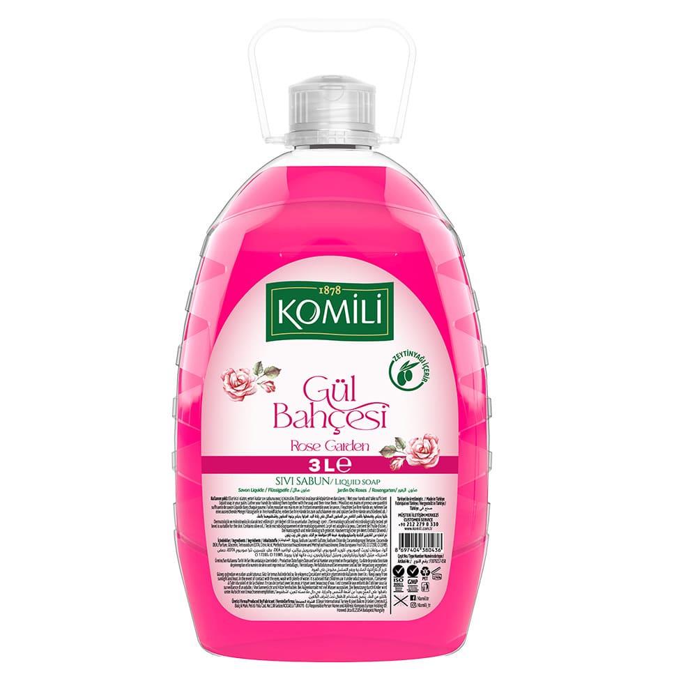 Komili Sıvı Sabun 3000 Ml Gül Bahçesi