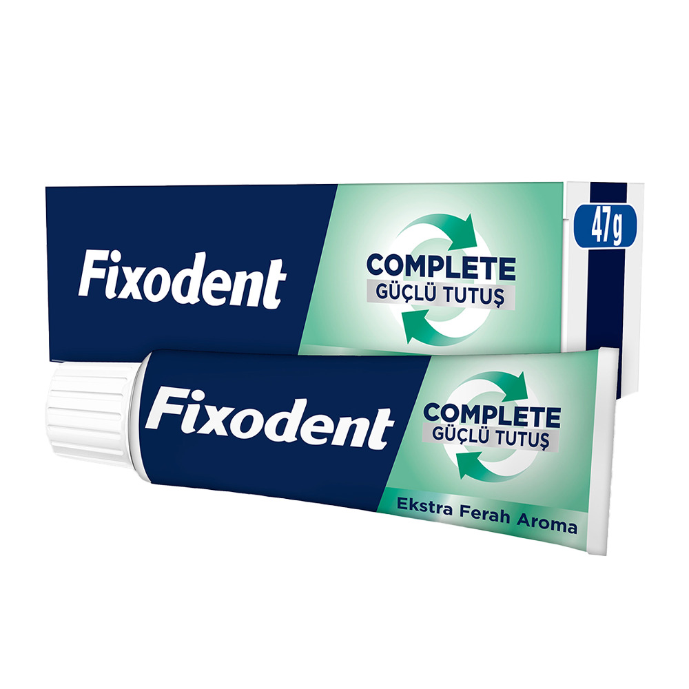 Fixodent Protez Yapıştırıcı 47 Gr Ekxtra Ferah  