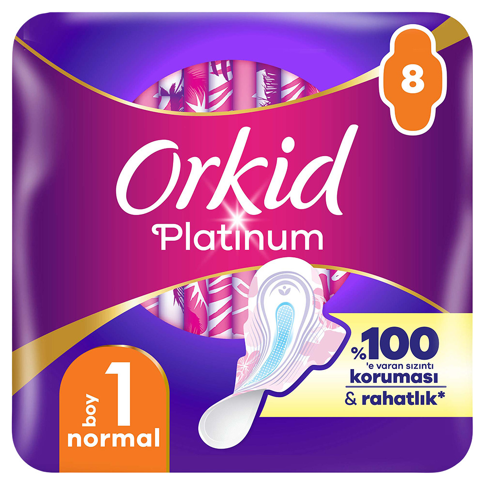 Orkid Platinum Normal Tekli 8'Li