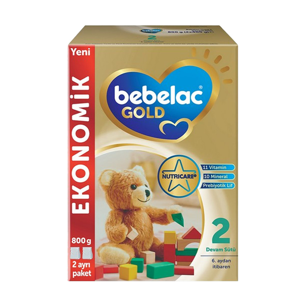 Bebelac Gold 2 Devam Sütü 800 Gr 