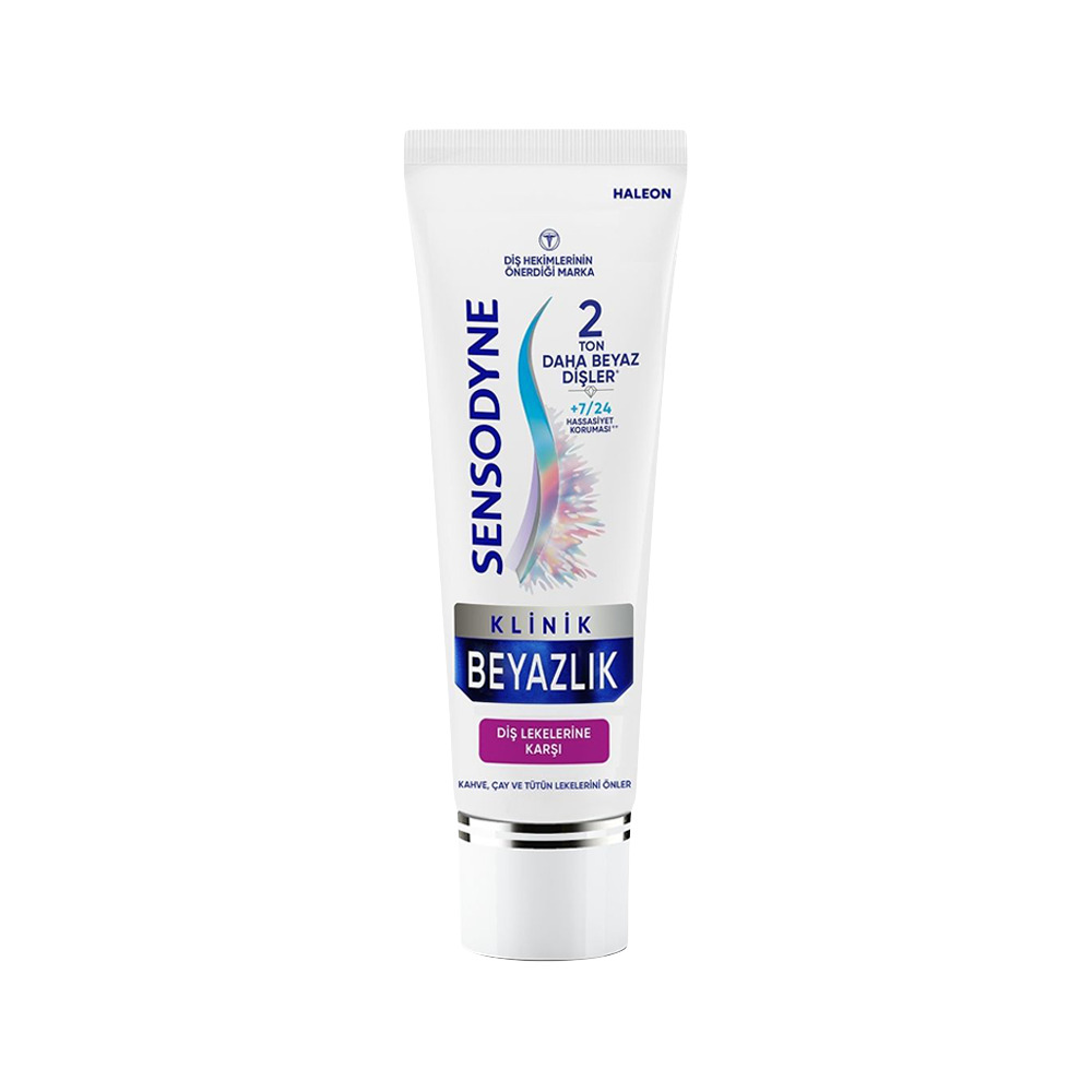 Sensodyne Klinik Beyazlık 75 Ml Diş Lekelerine Karşı