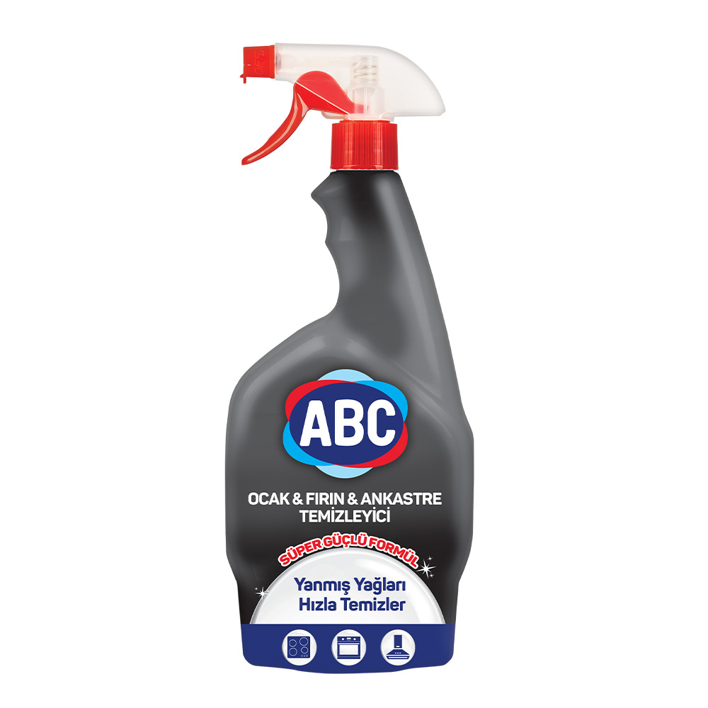 Abc Ocak Fırın Ankastre Temizleyici Sprey 750 Ml