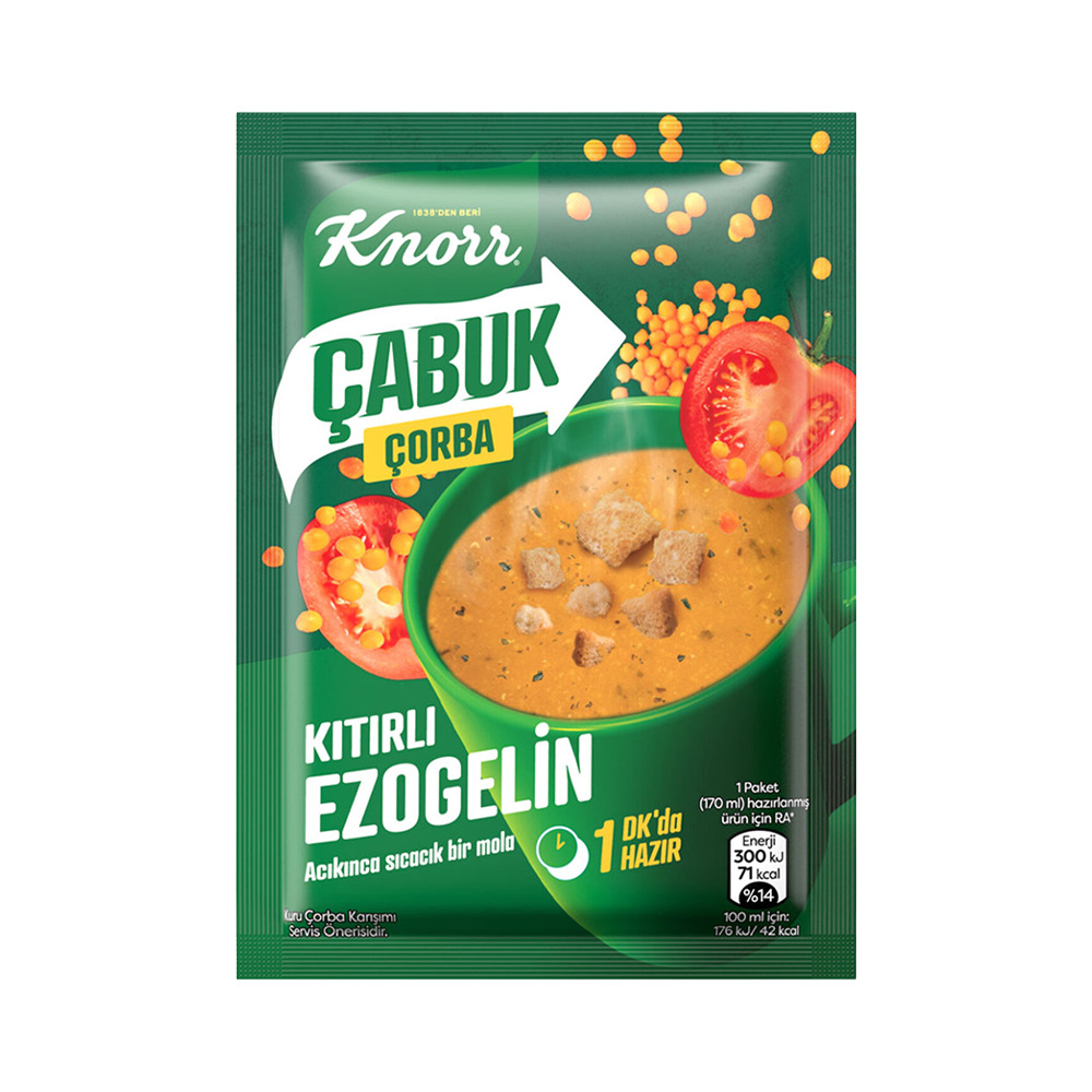 Knorr Çabuk Çorba Ezogelin 22 Gr.