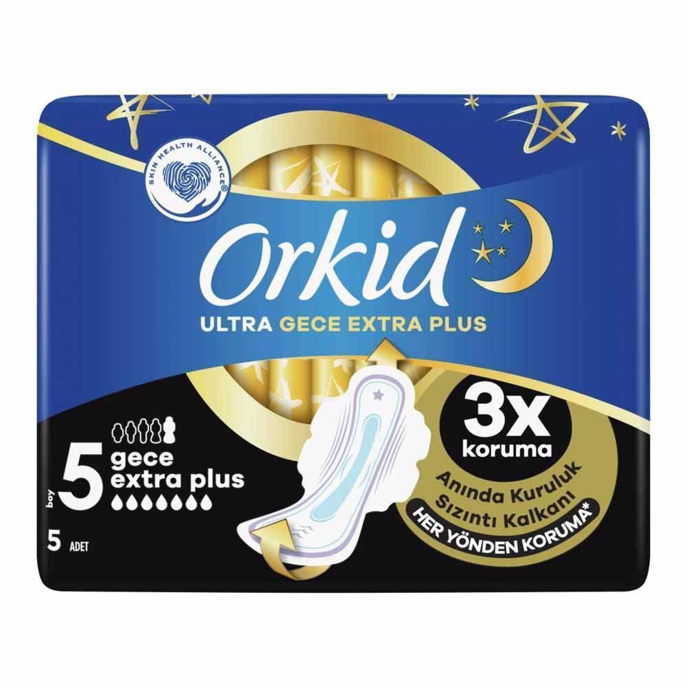 Orkid Ultra Gece Extra Plus  5'li
