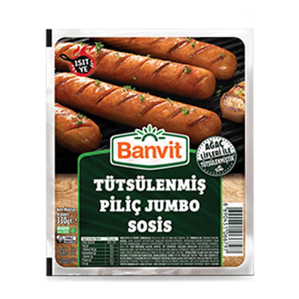 Banvit Piliç Jumbo Sosis Vakumlu 330 Gr.