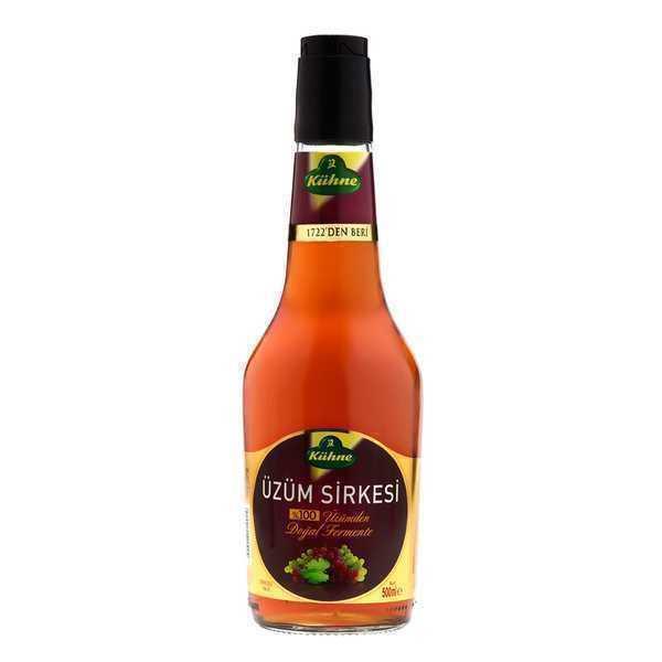 Kühne Üzüm Sirkesi Cam 500 Ml.