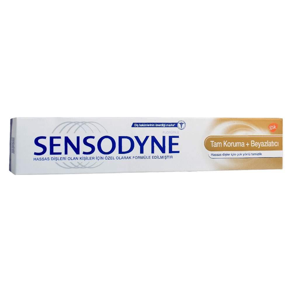 Sensodyne Diş Macunu 75 Ml Florürlü Tam Koruma Ve Beyazlatıcı 