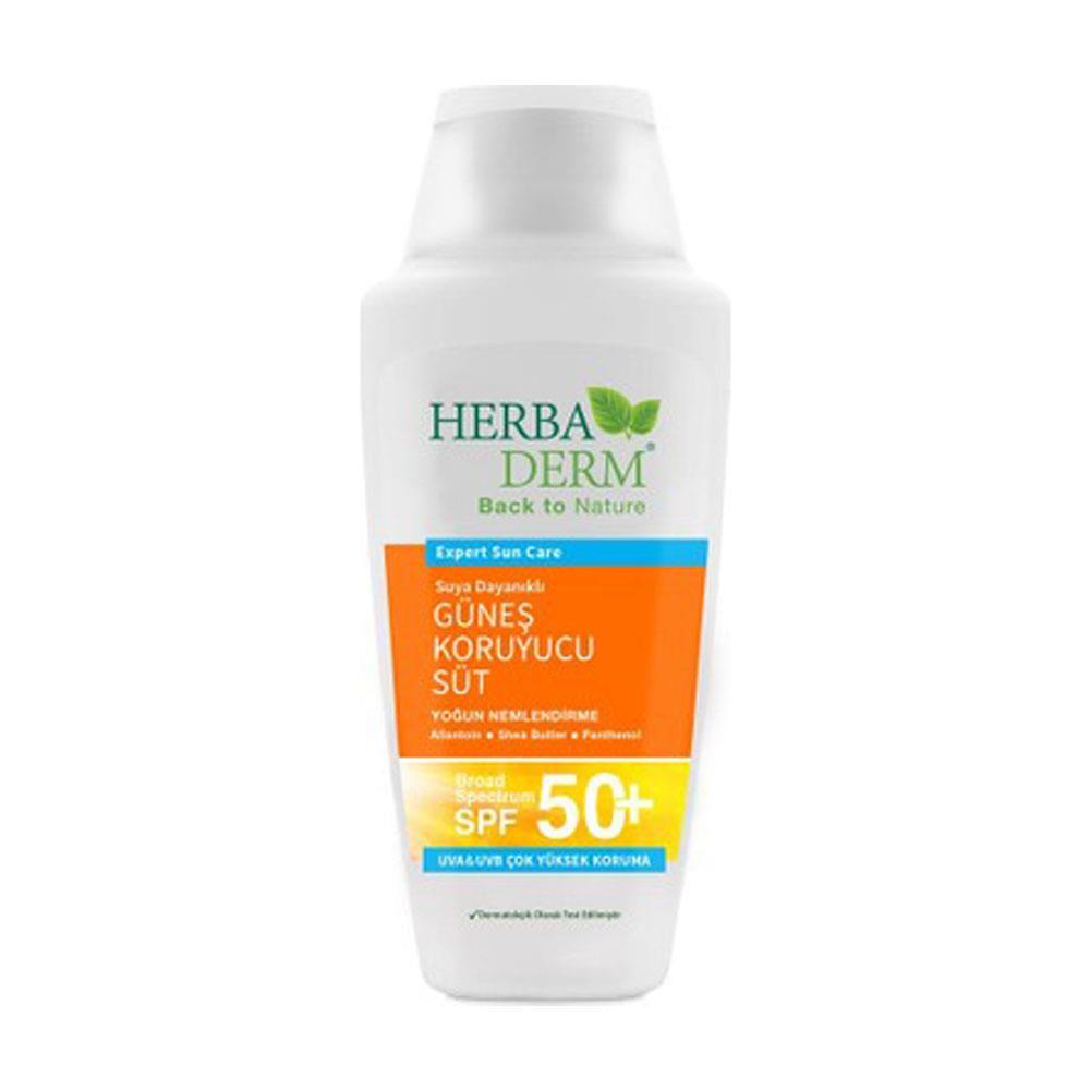 Herbaderm Güneş Koruyucu Süt 50 Faktör 150 Ml