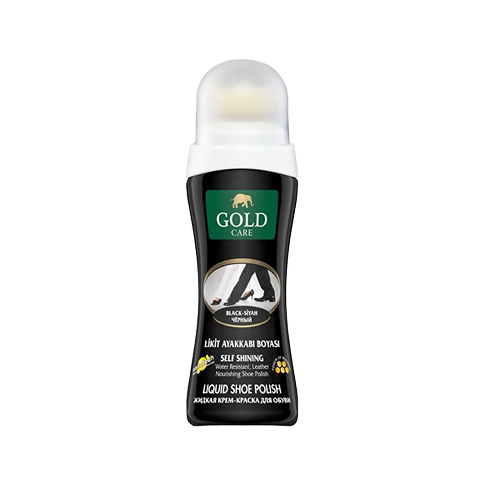 Gold Care Likit Siyah Ayakkabı Boyası 75 Ml.