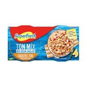 SuperFresh Ton Mix 2*150 Gr Fasulyeli
