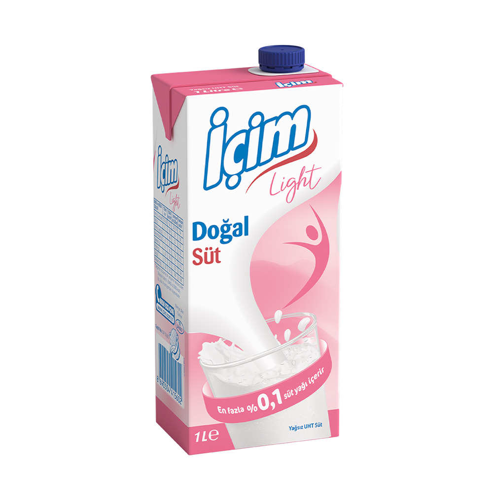İçim Light Süt 1 Lt.