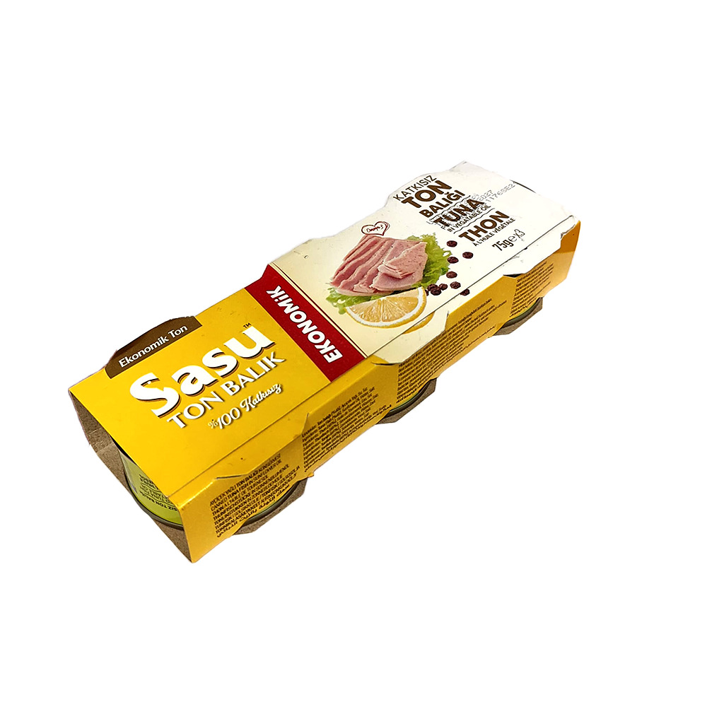 Sasu Ton Balığı 3*75Gr Ekonomik**