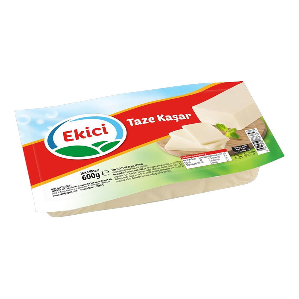 Ekici Kaşar Peynir 600Gr