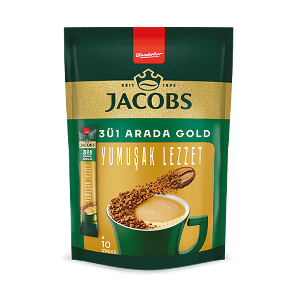 Jacobs 3/1 Gold Yumuşak 10 Lu 180 Gr