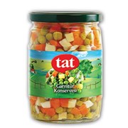 Tat Bezelye Garnitür 340 Gr Cam.