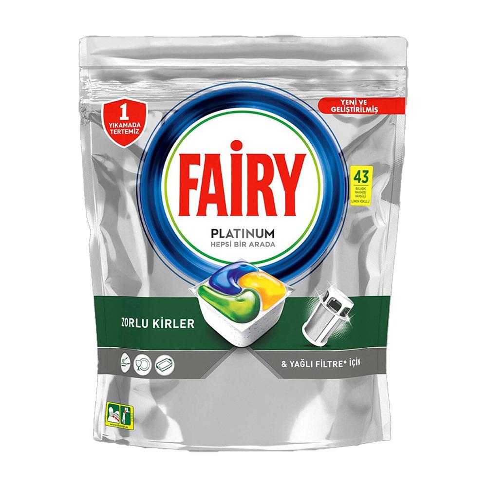 Fairy Platinum Bulaşık Makinesi Kapsülü 43’lü