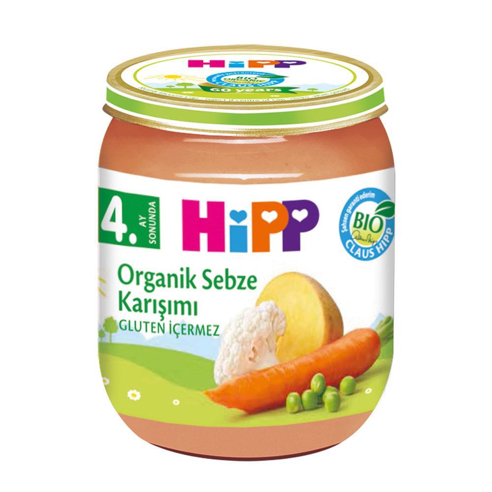 Hipp Organik Sebze Karışımı 125 Gr 