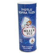 Billur Tuz İyotlu Sofra Tuzu 500 Gr.