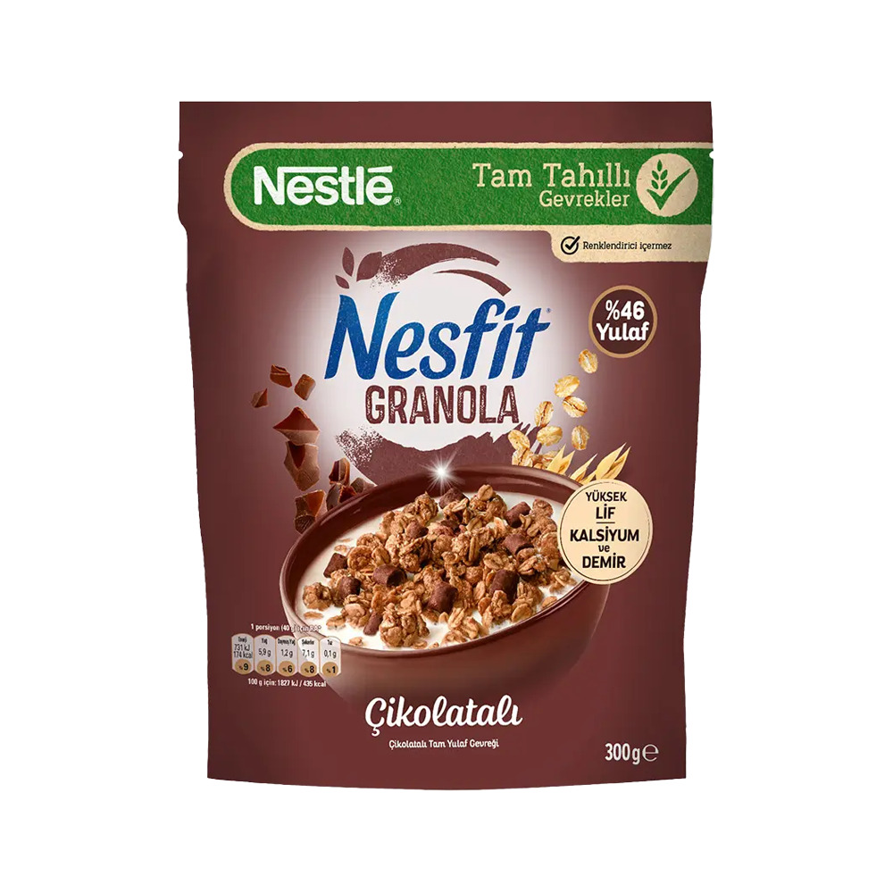 Nestle Nesfit Granola 300 Gr Çikolatalı