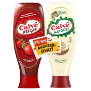 Calve Ketçap 600 Gr + Mayonez 540 Gr 