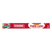 Cook Çok Amaçlı Pişirme Kağıdı Kaplı Folyo 8 Li