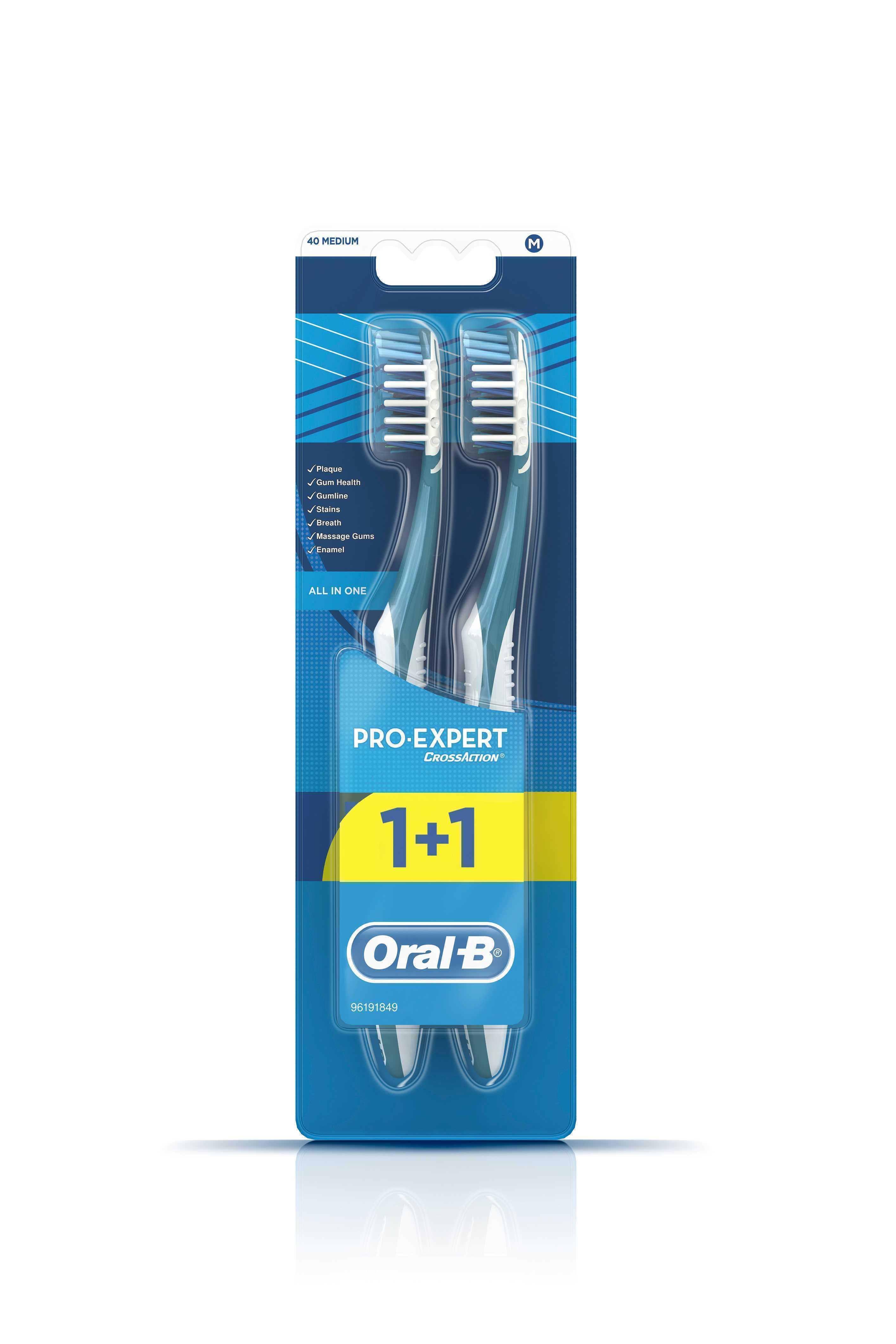 Oral-B Diş Fırçası Expert Complete 1+1'li
