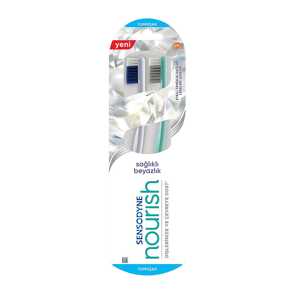 Sensodyne Nourısh Diş fırçası 1+1 Sağlıklı Beyazlık