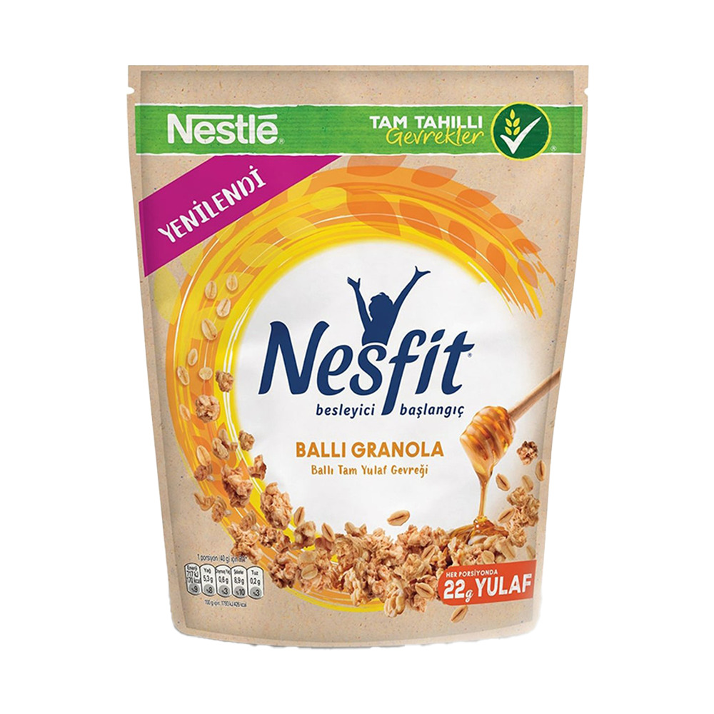 Nestle Nesfit Granola Ballı 300Gr**