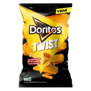 Doritos Twist Mısır Cipsi Cheddar Peyniri Aromalı 115Gr