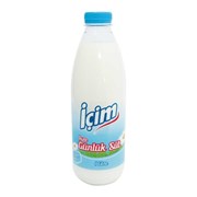 İçim Yarım Yağlı Pastörize Günlük Süt 1Lt Plastik Şişe