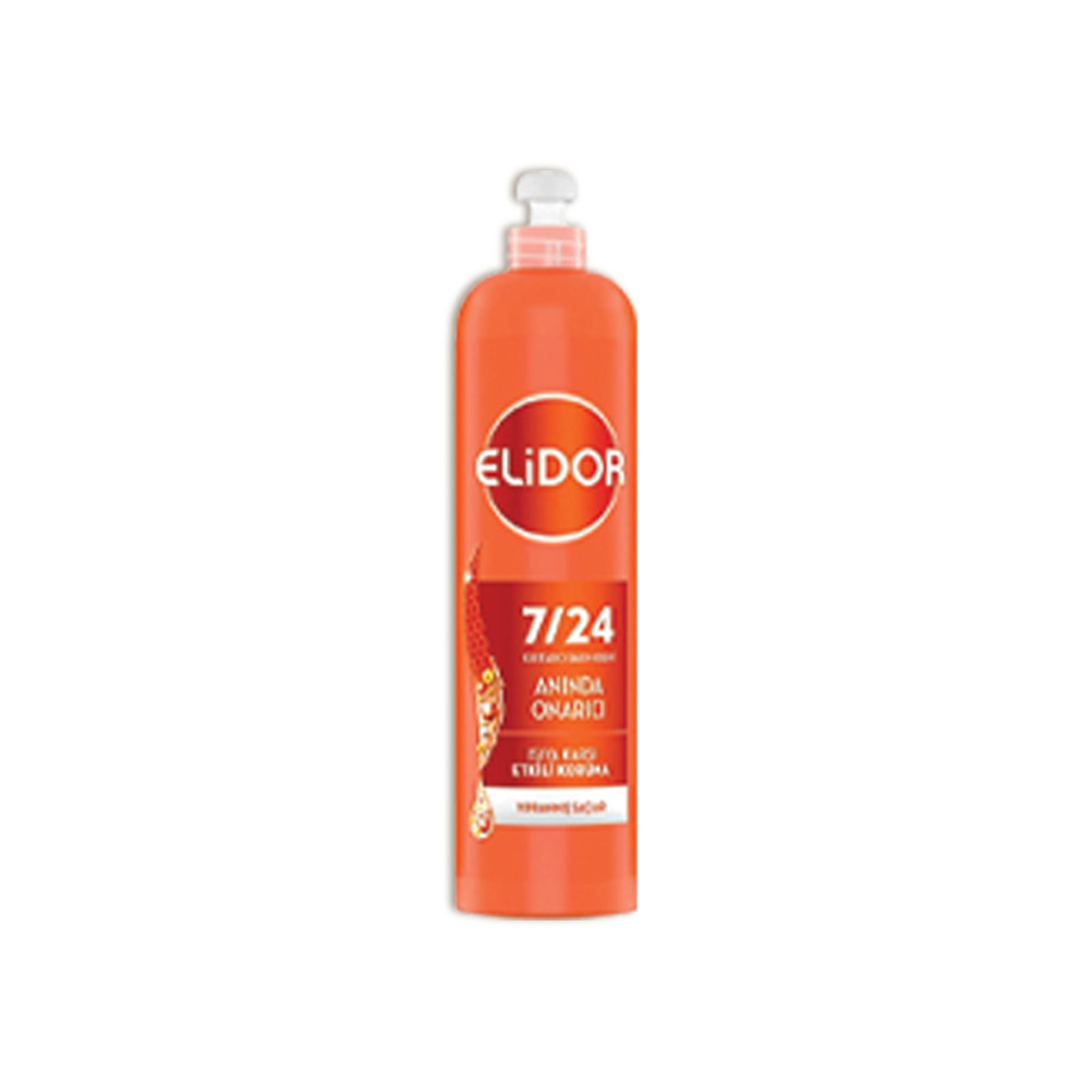 Elidor Onarıcı ve Yapılandırıcı 7/24 Saç Şekillendirici Bakım Kremi 240 Ml.